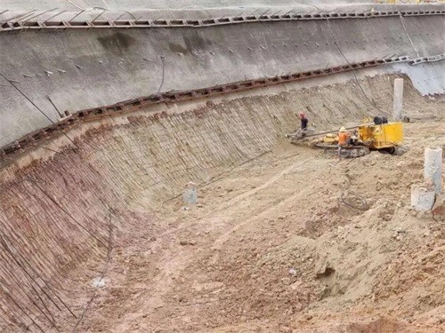 红旗基坑边坡加固